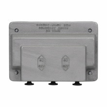 DS1283 Snap Switch Cover, 4 in L x 6.04 in W x 9-1/4 in D, Feraloy Iron Alloy