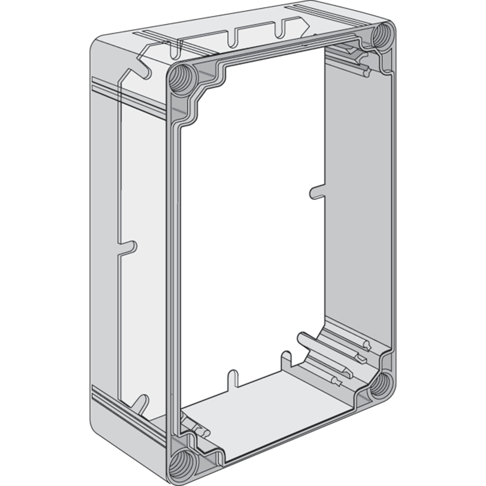 Q4030PI Qline Q41Y Enclosure Panel, 10.24 in W x 14.17 in H, Steel