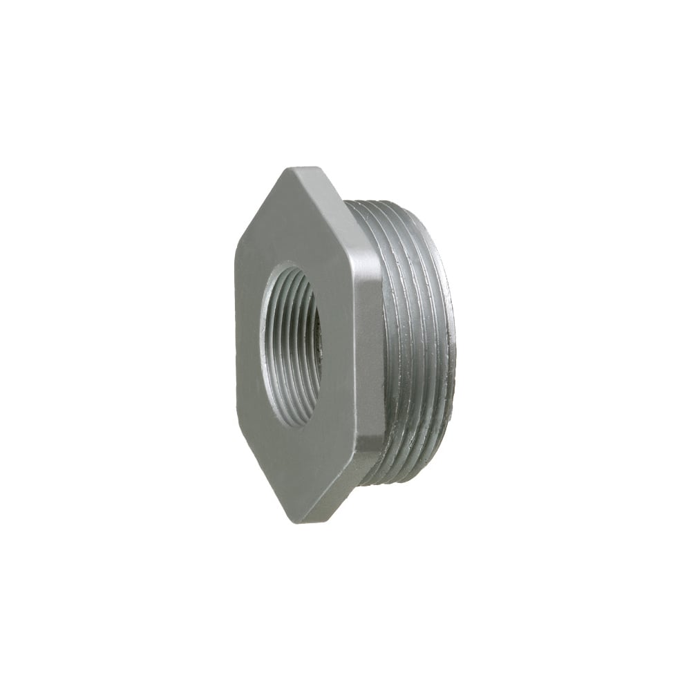 1275 Hex Head Large Reducing Bushing, 2-1/2 x 1-1/2 in Trade, Die Cast Zinc