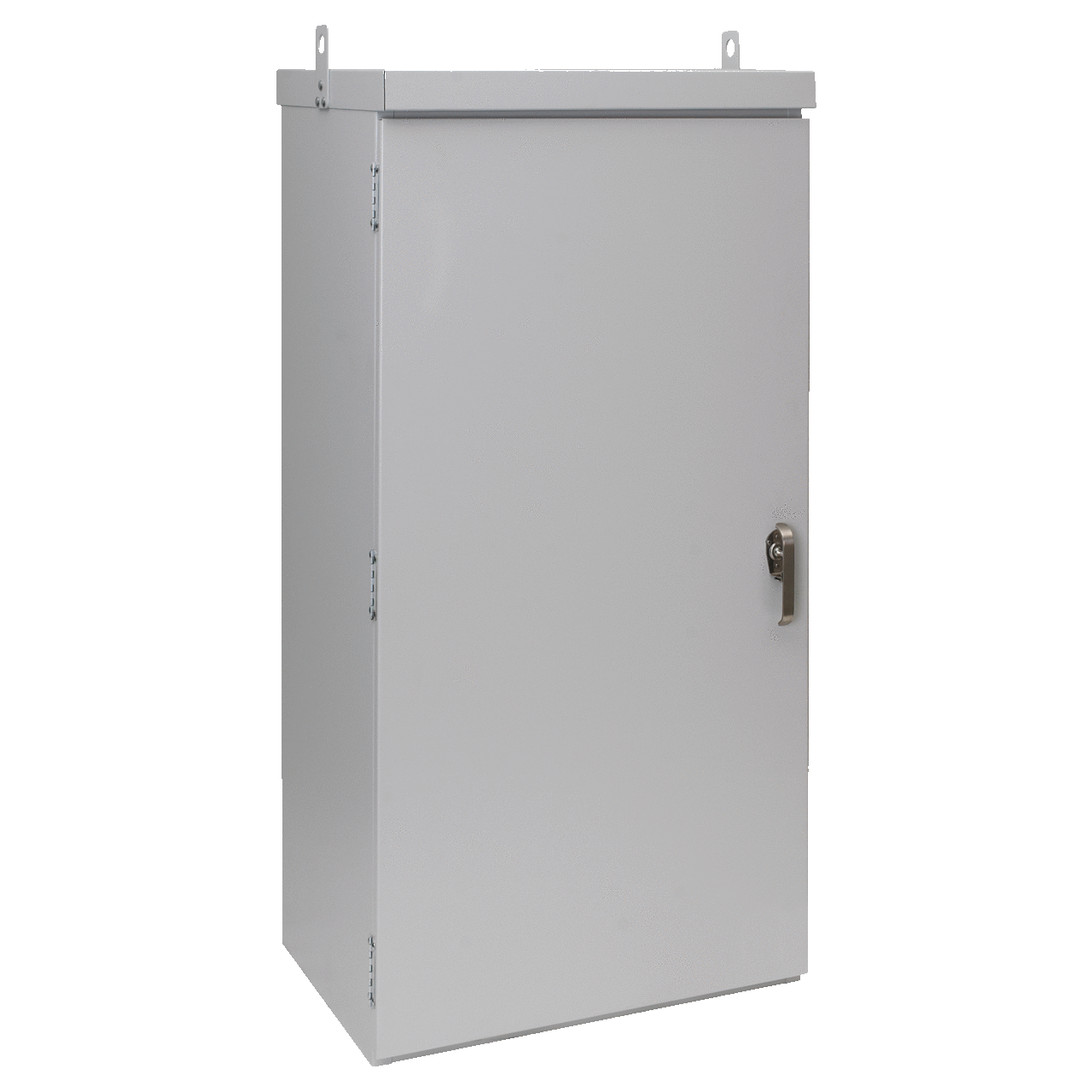 A60R7224FSLP WeatherPro A3PM 2-Door Enclosure, 60 in L x 72 in W x 24 in D, NEMA 3R/IP32 NEMA Rating, Steel