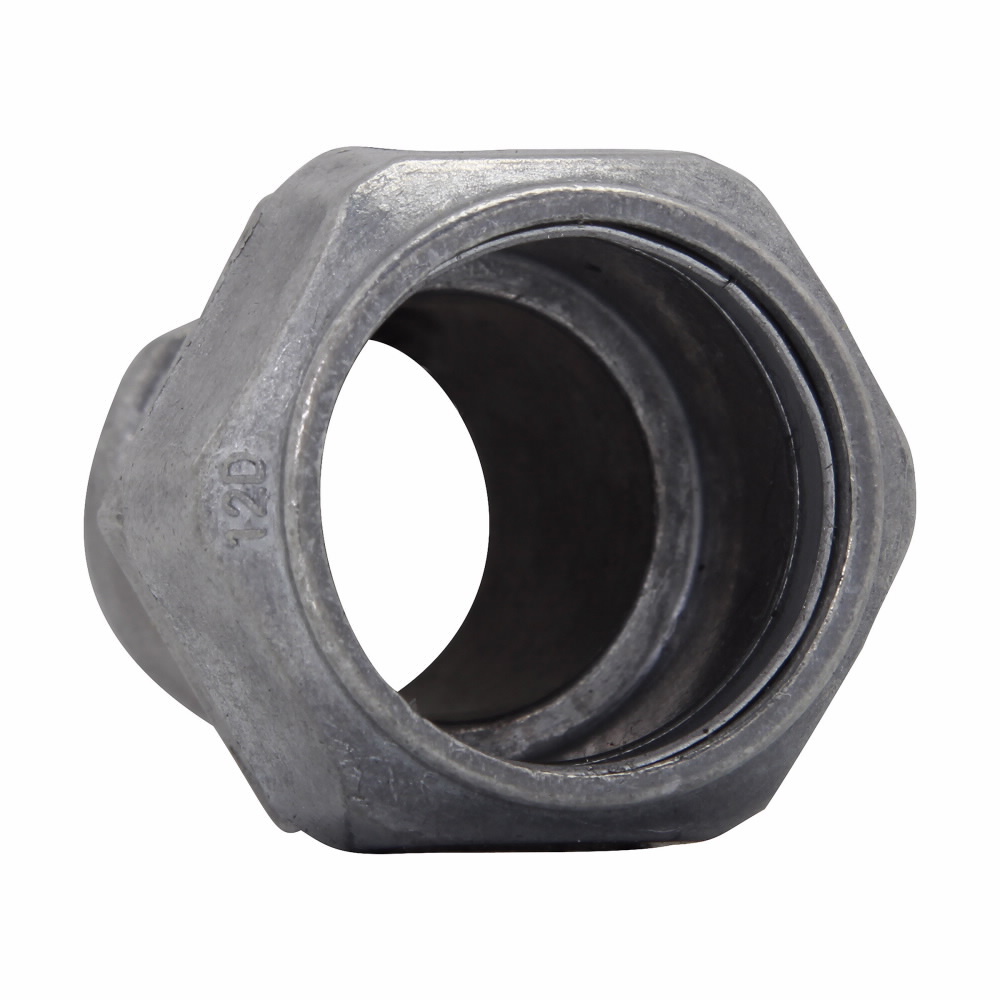 FECC75DC Screw-In Threaded Combination Coupling, 3/4 in, For Use With Thinwall EMT/Flexible Metal Conduit, Die Cast Zinc