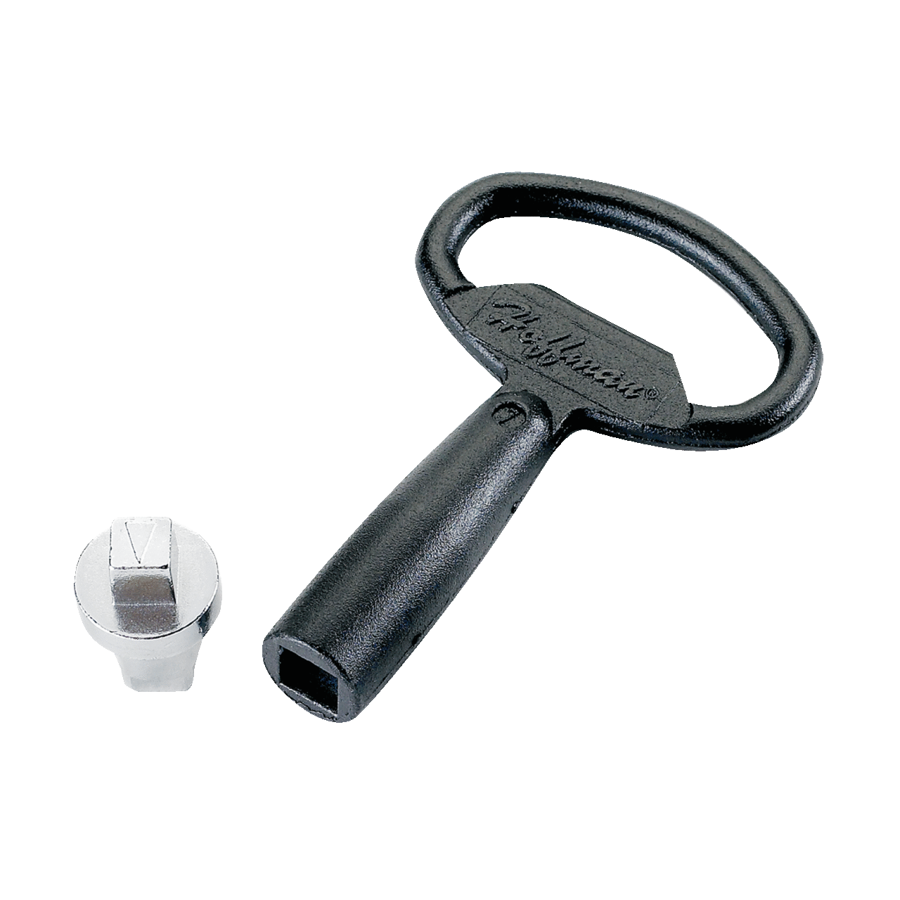 CLKSM7 CWY Square Lock Insert With Key, 7 mm Handle, For Use With CONCEPT and FUSION G7 Type 4/12 Wall Mount Enclosures, Polished Chrome