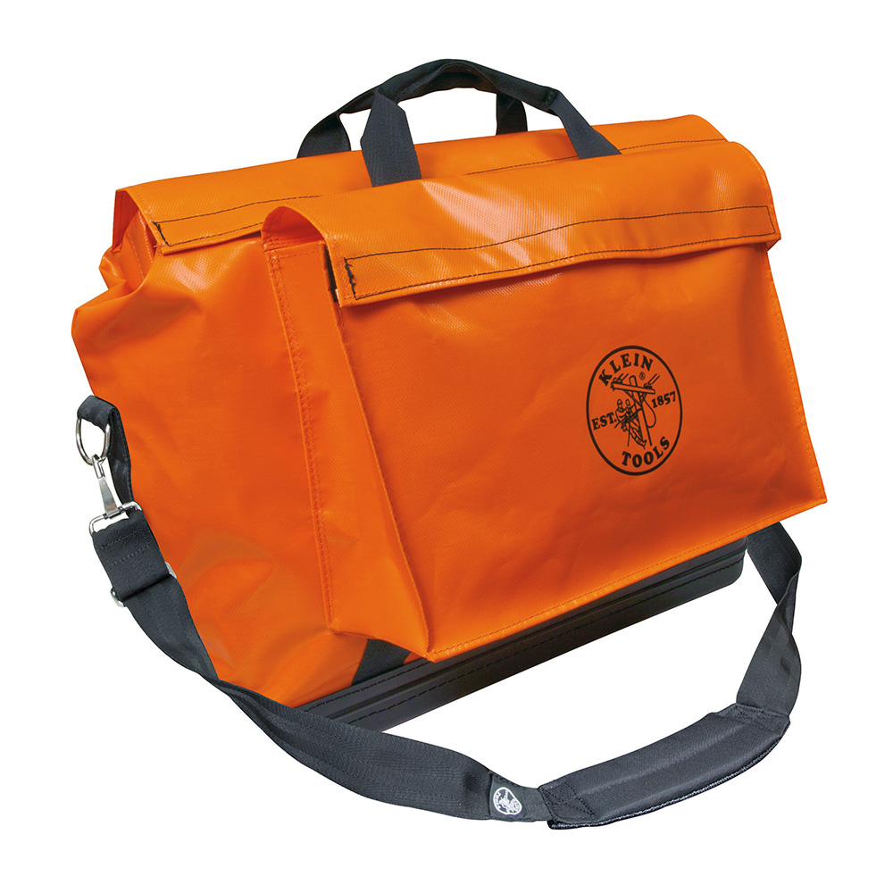 5181ORA Large Equipment Tool Bag, Vinyl, Orange