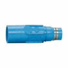 Eaton Crouse-Hinds series Cam-Lok J Series E1017 plug insulator, Up to 545A continuous, 250-500 kcmil, Orange, Crimp or double set screw, Male, Rubber, Non-vulcanized or vulcanized, 600 Vac/dc