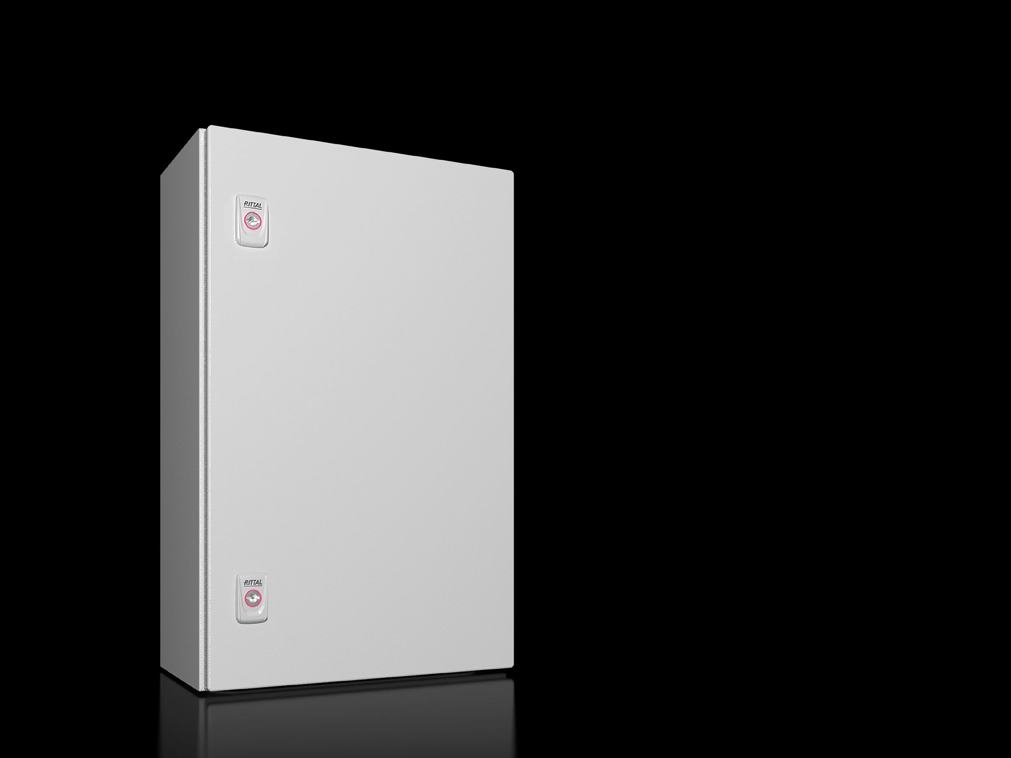 1038000 AX Series Compact Enclosure With (1) Gland Plate, 380 mm W x 210 mm D x 600 mm H, NEMA 4, Carbon Steel
