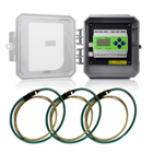 Outdoor Series 4100 Universal Voltage Bi-directional 3-phase 3W/4W, BACNET MS/TP Meter Kits 12", Rogowski CTS Included.