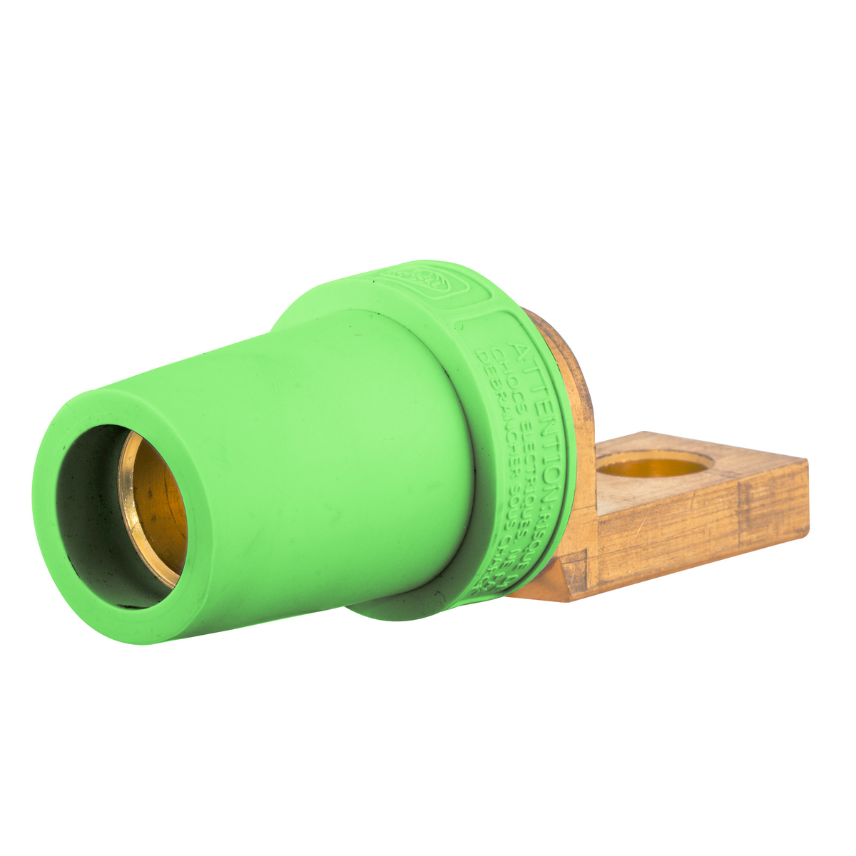 HBLFOSGN 16 Series Female Standard Straight Single Pole Receptacle With 300/400 A Plug, 600 V AC/250 V DC, 400 A, 4/0 AWG Wire, Screw Terminal Connection, 3R/4X/12 NEMA Rating
