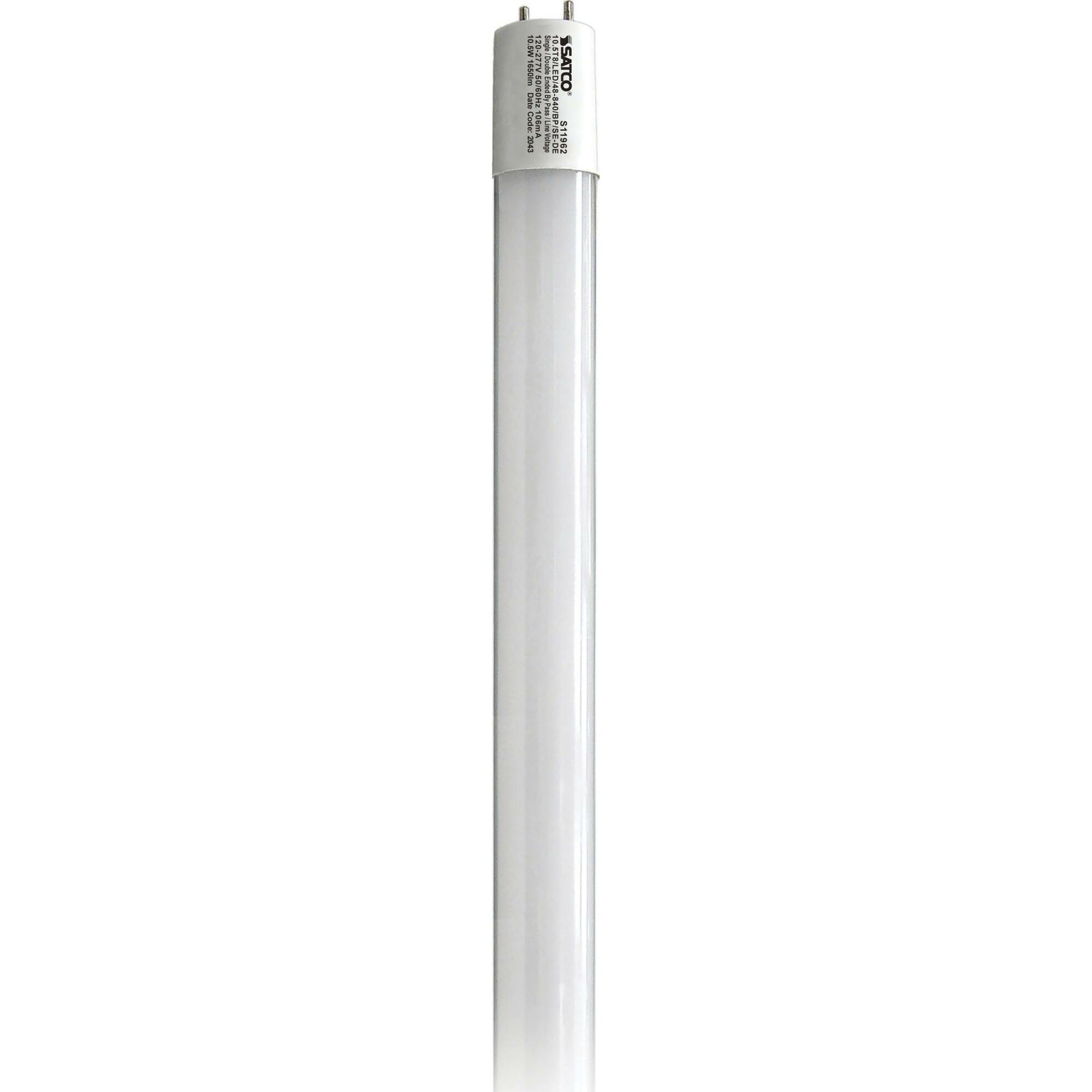 S11962 Tubular Light, 10.5 W, G13 Lamp Base, T8 Shape, 1700 Lumens
