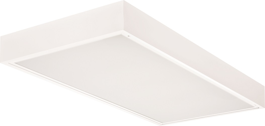 2TLX4 48L FW A12 EZ1 LP840 Traditional Surface Light, (2) Lamp, 32 W Fixture, 120 to 277 VAC