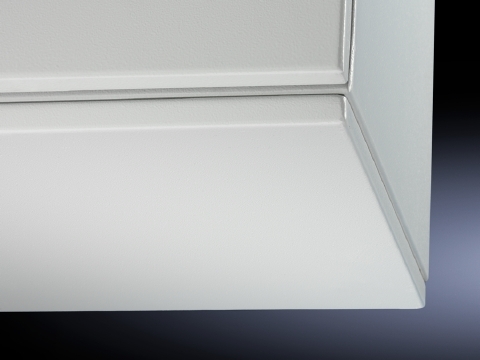 5001140 Trim Panel, 0.96 in H, Sheet Steel, Light Gray