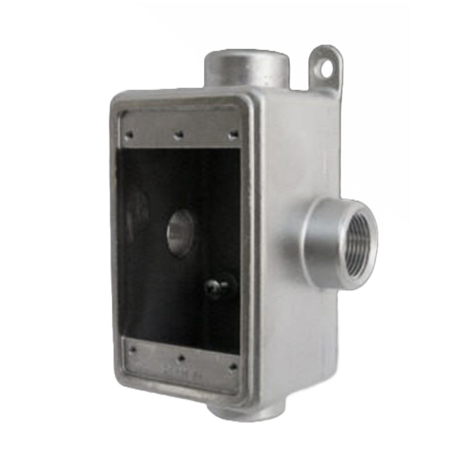 S60700FSX0 FSX Shallow Device Box, 3/4 in Trade, 1 Gangs, 316 Stainless Steel, #4 Polished