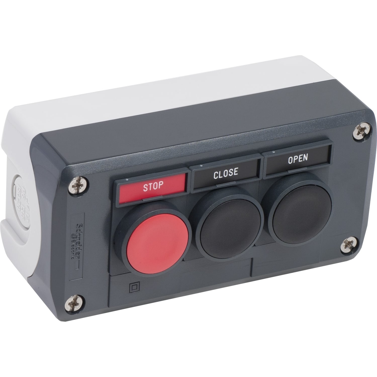 XALD321S1H7 XALD Pushbutton, 600 V AC, 3 Operators, NEMA 4X/13 NEMA Rating