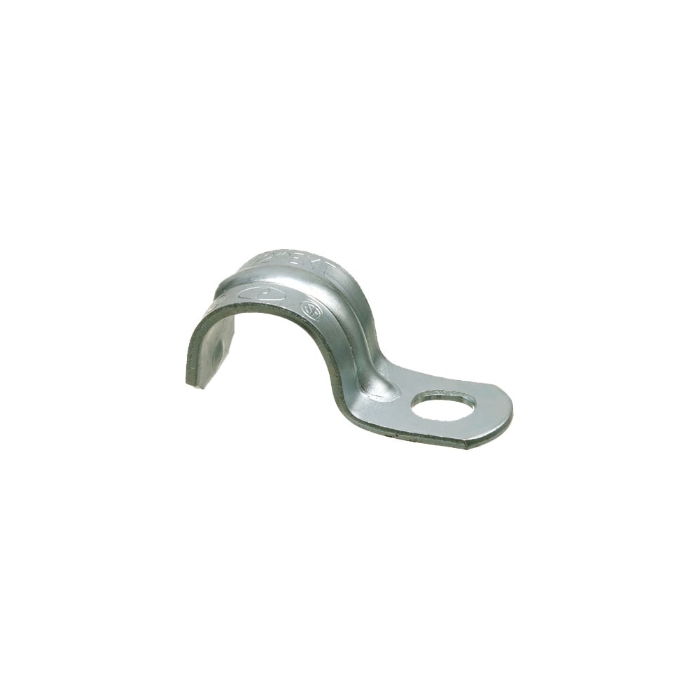 373 1-Hole Heavy Duty Click-On Conduit Strap, 1-1/4 in Conduit, Steel
