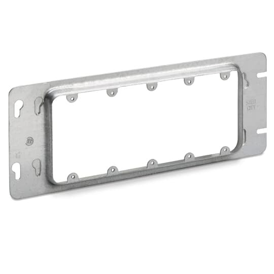5-GC Steel City Outlet Box Cover, 12-7/16 in L x 4-11/16 in W, Steel