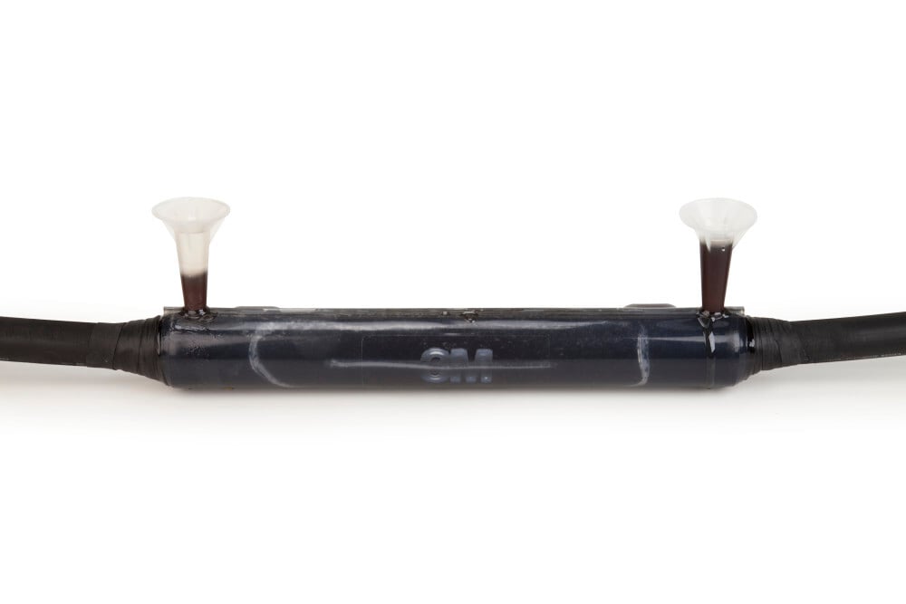 7000005909 72-N Non-Re-Enterable Resin Splice Kit, 1 kV, 1 to 2 in Dia Cable, 22 AWG Conductor, 15-5/8 in L Splice