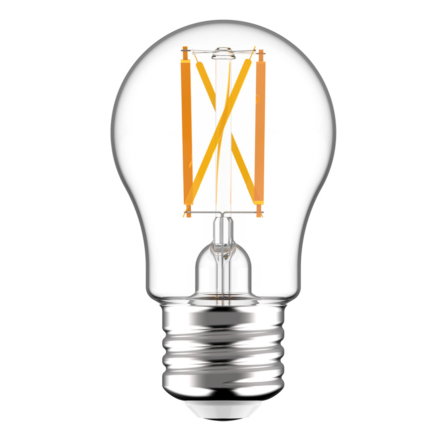 A15-5-E26-922/30-F-C-WGD A15 Decorative Bulb, 5 W, 40 W Incandescent Equivalent, Line Shape, 450 Lumens