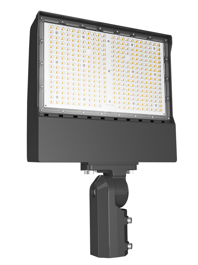 X17XFU205SF/PCT X17 Adjustable Floodlight, LED Lamp, 100 W Fixture, 120, 208, 240, 277 V, Bronze Housing