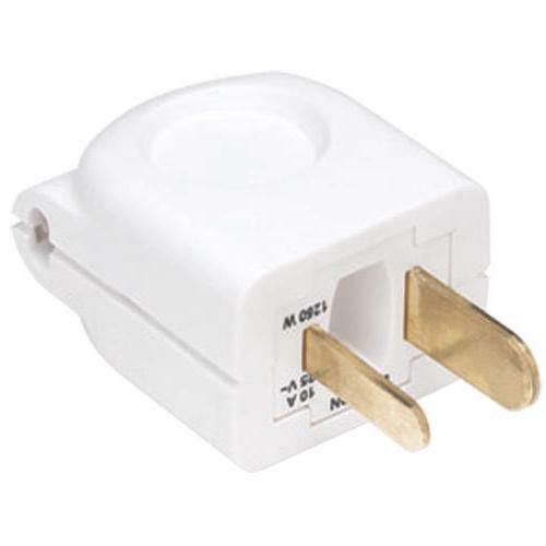 RP-FDU-10-WH Replacement Plug for Tamper-Resistant Dimming Receptacles, 10 Amp, 125V, White