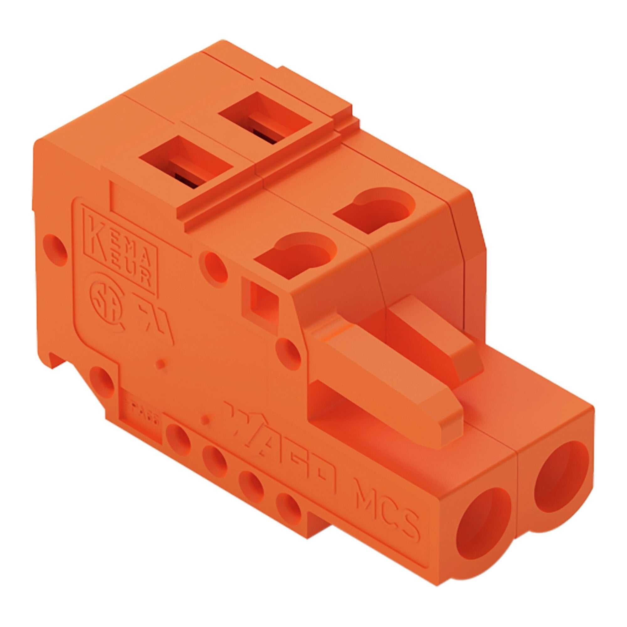231-310/026-000 Operating Tool 1-Conductor Female Connector, 630 V, 16 A, 28 to 12 AWG Wire, 10 Poles