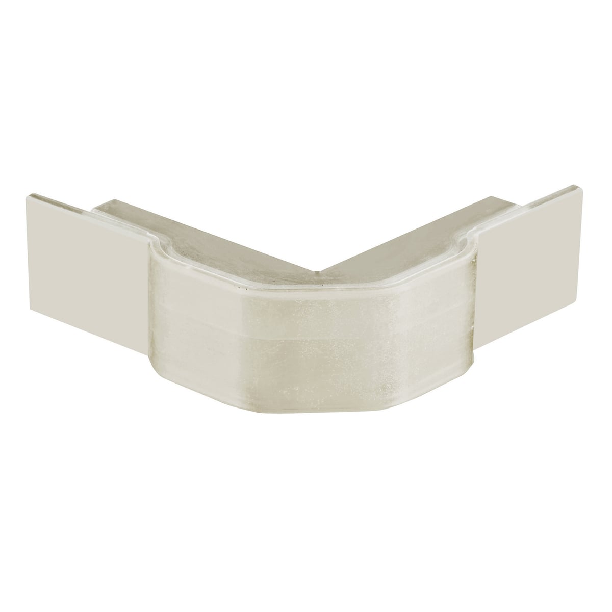 HBL2418DFOIV Divided External Standard Raceway Elbow, 90 deg Bend, 1-1/2 in Bend Radius, Roll Formed Steel