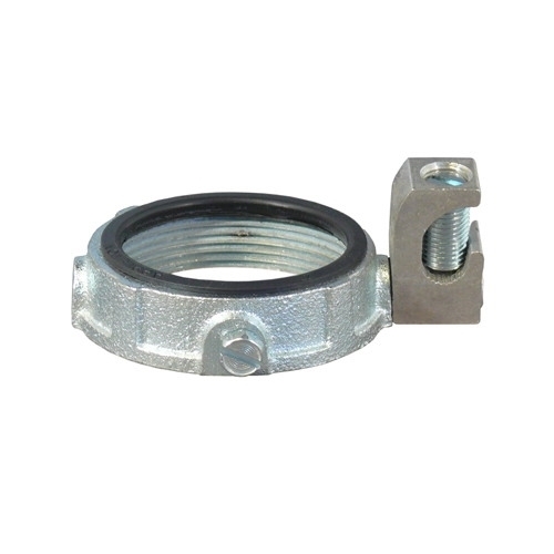Grounding Bushing; 2 Inch, 14 AWG Solid - 2/0 AWG Stranded, Malleable Iron