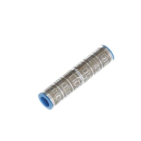 60522-TB Color-Keyed 2-Way Compression Splice Connector, 1 AWG Compact/Concentric/Stranded Aluminum/Copper Conductor, Die Code: 45, 2.38 in L, Aluminum