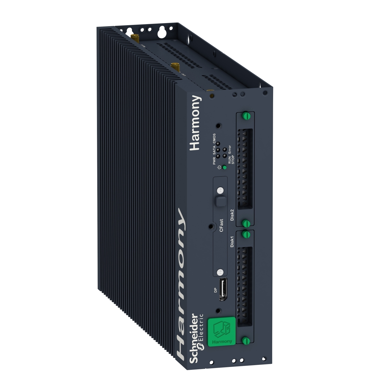 HMIBMUCI29D2W01 Magelis Universal Modular Box Personal Computer, Intel Celeron 2980U Processor, 1.6 GHz Speed, 512 kB MRAM/4 GB DDR3 Ram, 32 GB CFast Card Hard Disk, 3200 x 2000 pixel HMIDM Modular Display