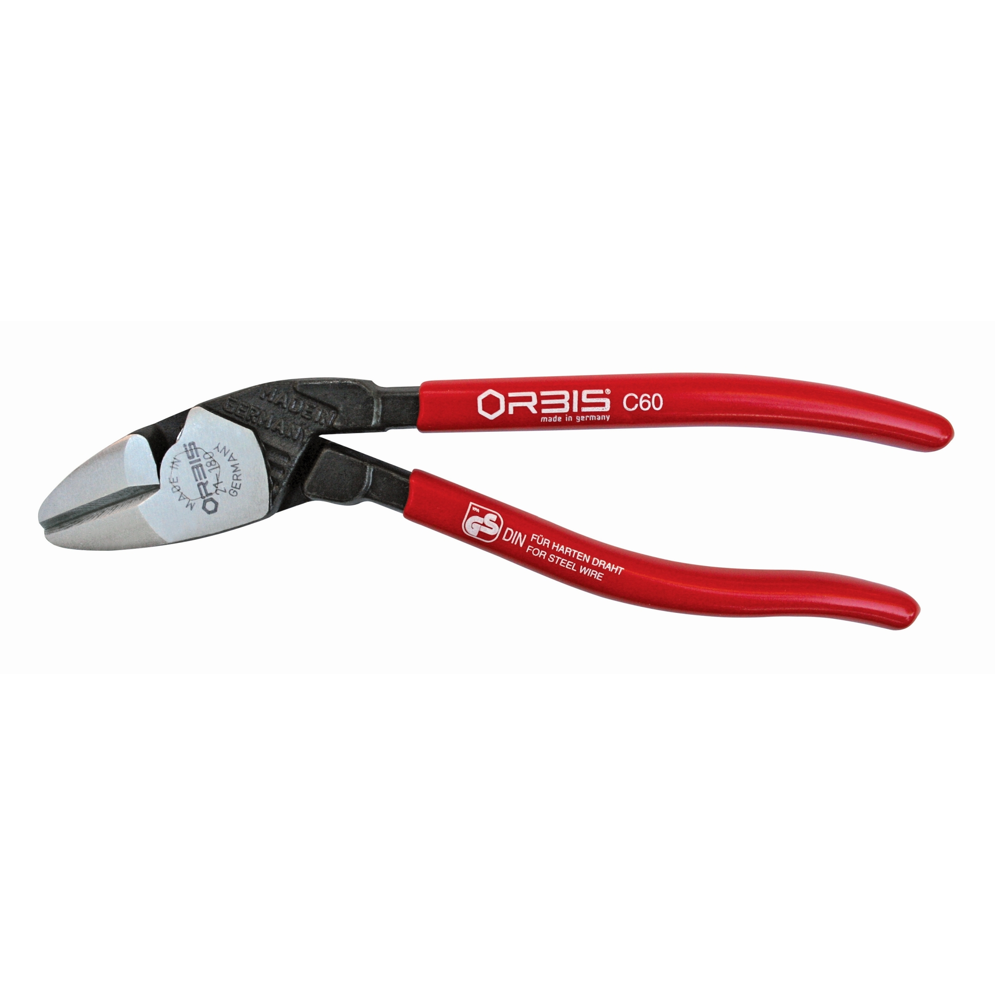 Diagonal Cutter 25° Angled, 7 in., Plastic Coating