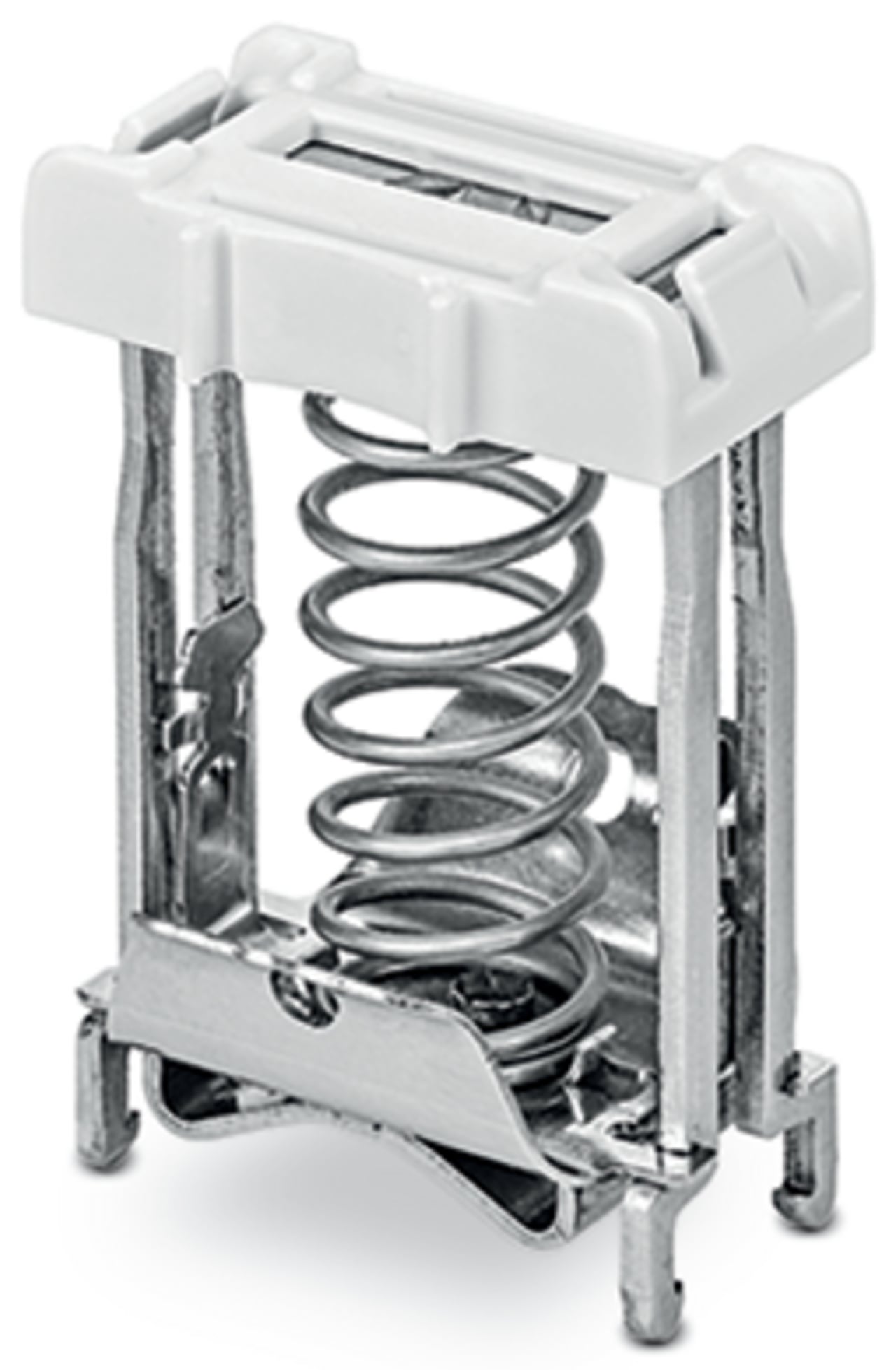 790-220 Shield Clamp, Steel, Silver
