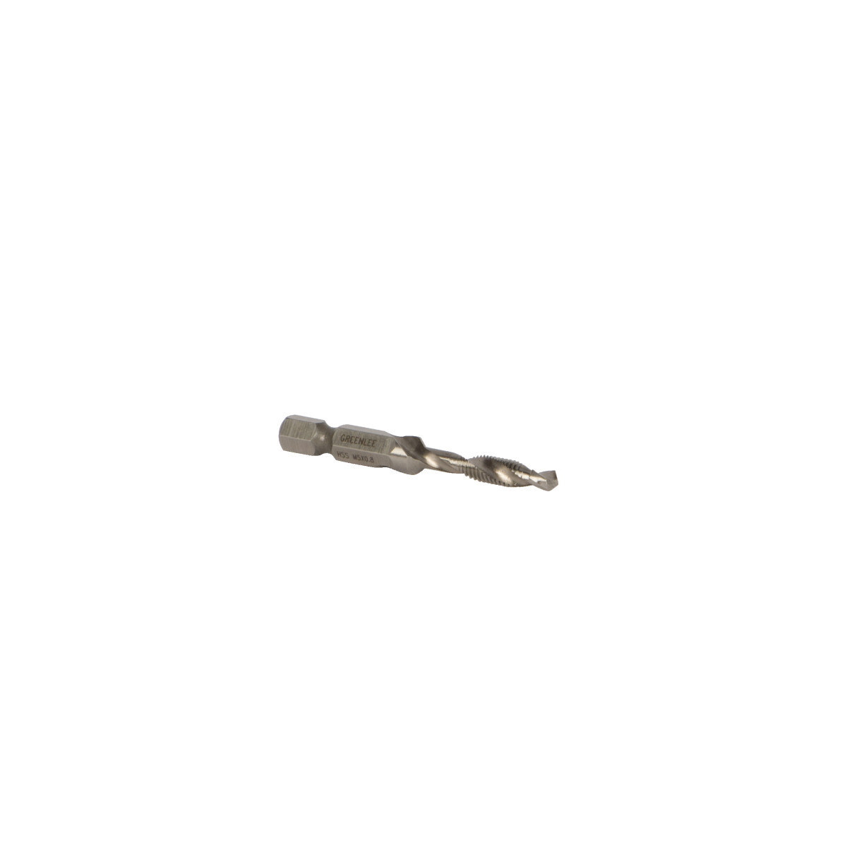 DTAPM5C Quick-Change Standard Length Combination Drill and Tap, 1 in L Drill, M5x0.8 Thread