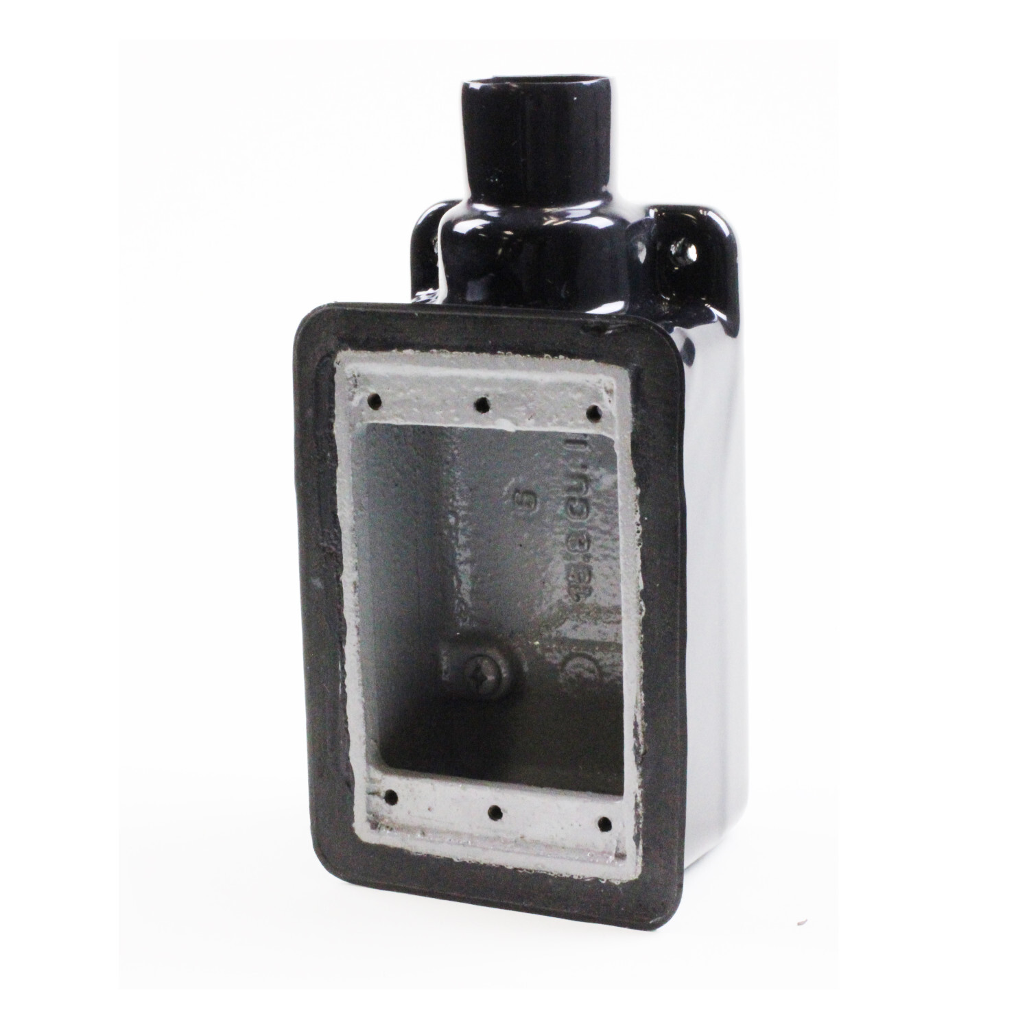 PV0700FDL2 FDL Deep Device Box, 3/4 in Trade, 1 Gangs, Steel, Galvanized/PVC Coated