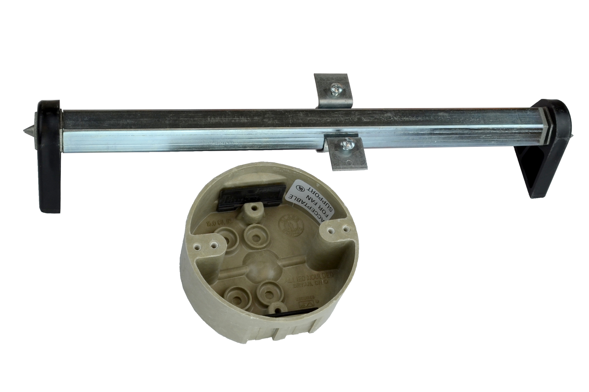 15 CI 4 IN RND OW UNV HGR KLMP 35 LB FAN