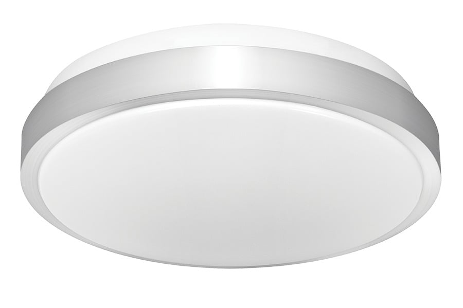 SK16XL20RDN Skeet XL Round Retrofit Fixture With Decorative Ring, 21 W Fixture, 120/208/240/277 V AC, White Housing