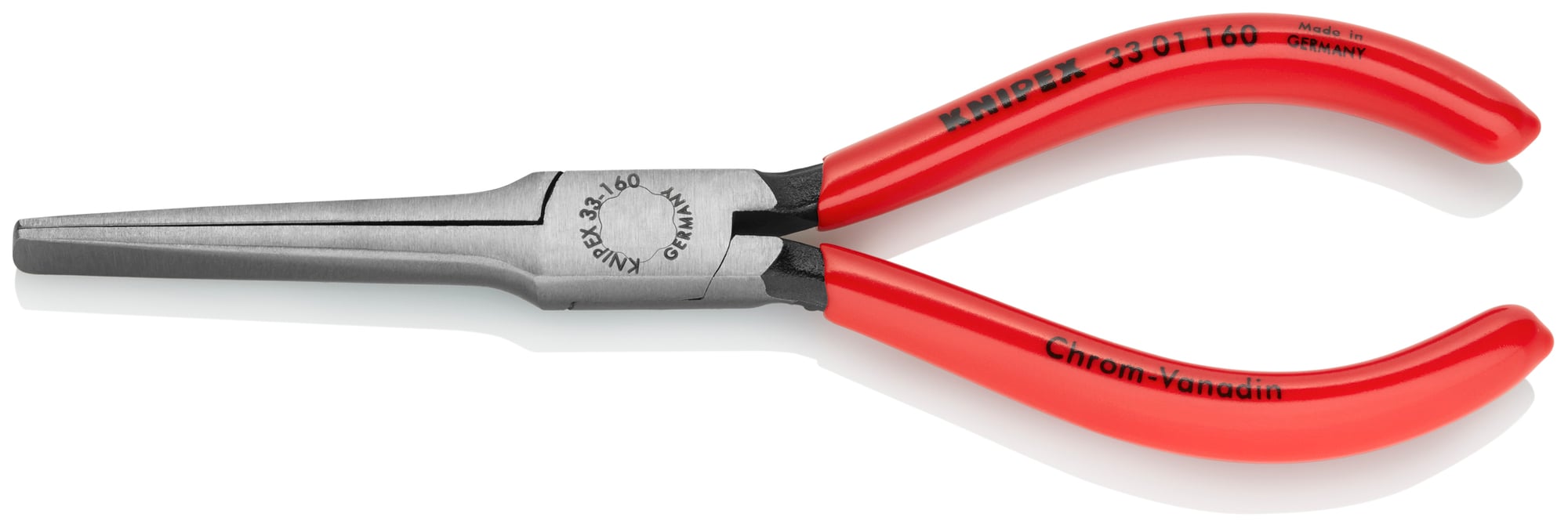 Duckbill Pliers, 6 1/4 in., Plastic Coating, Polished
