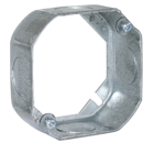 4 In. Octagon Extension Rings, 1-1/2 In. Deep - Drawn with Conduit3/4KO's