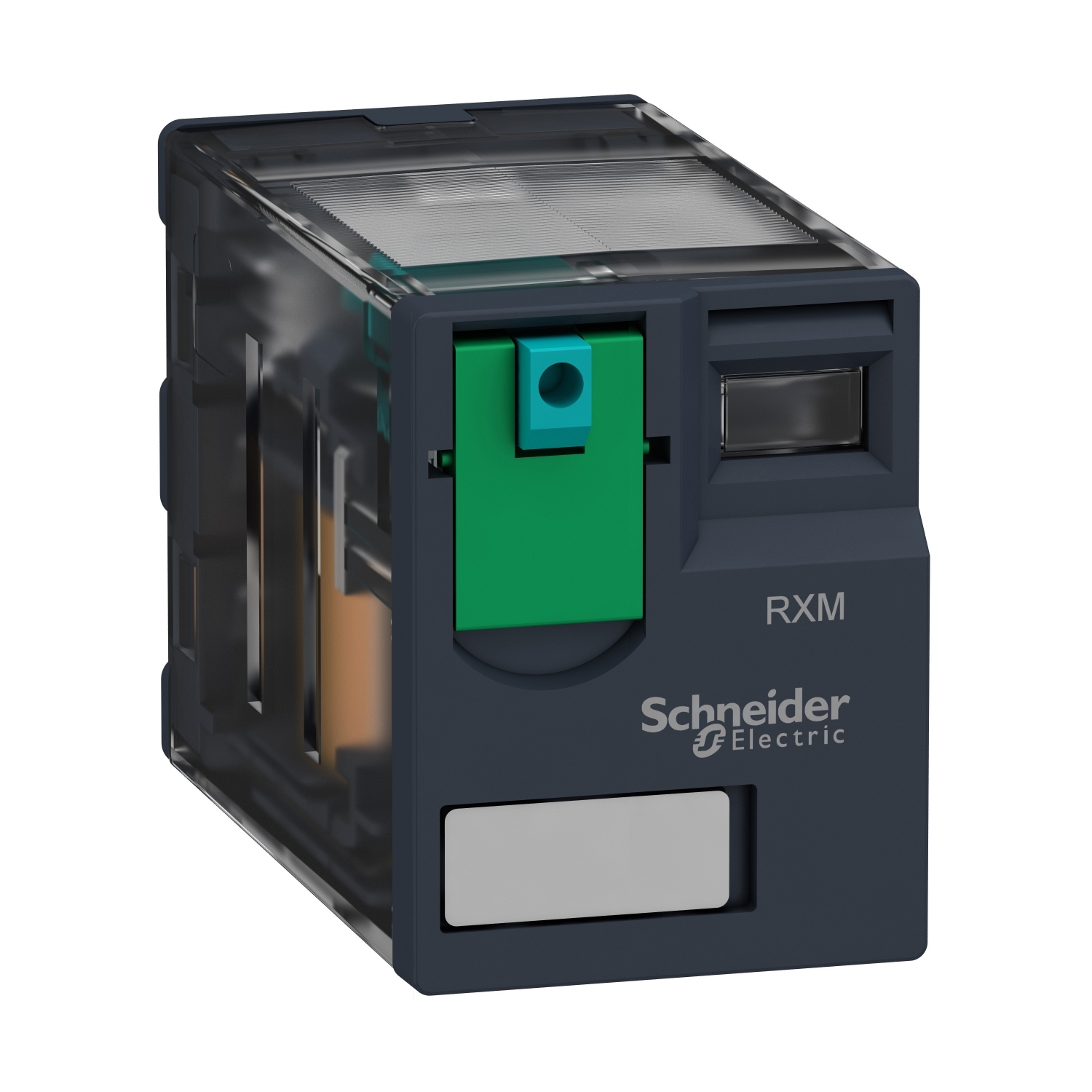 RXM2AB1BD Zelio Miniature Relay, 12 A, 2NO-2NC 2 Form A/2 Form B Contact, 24 V DC V Coil