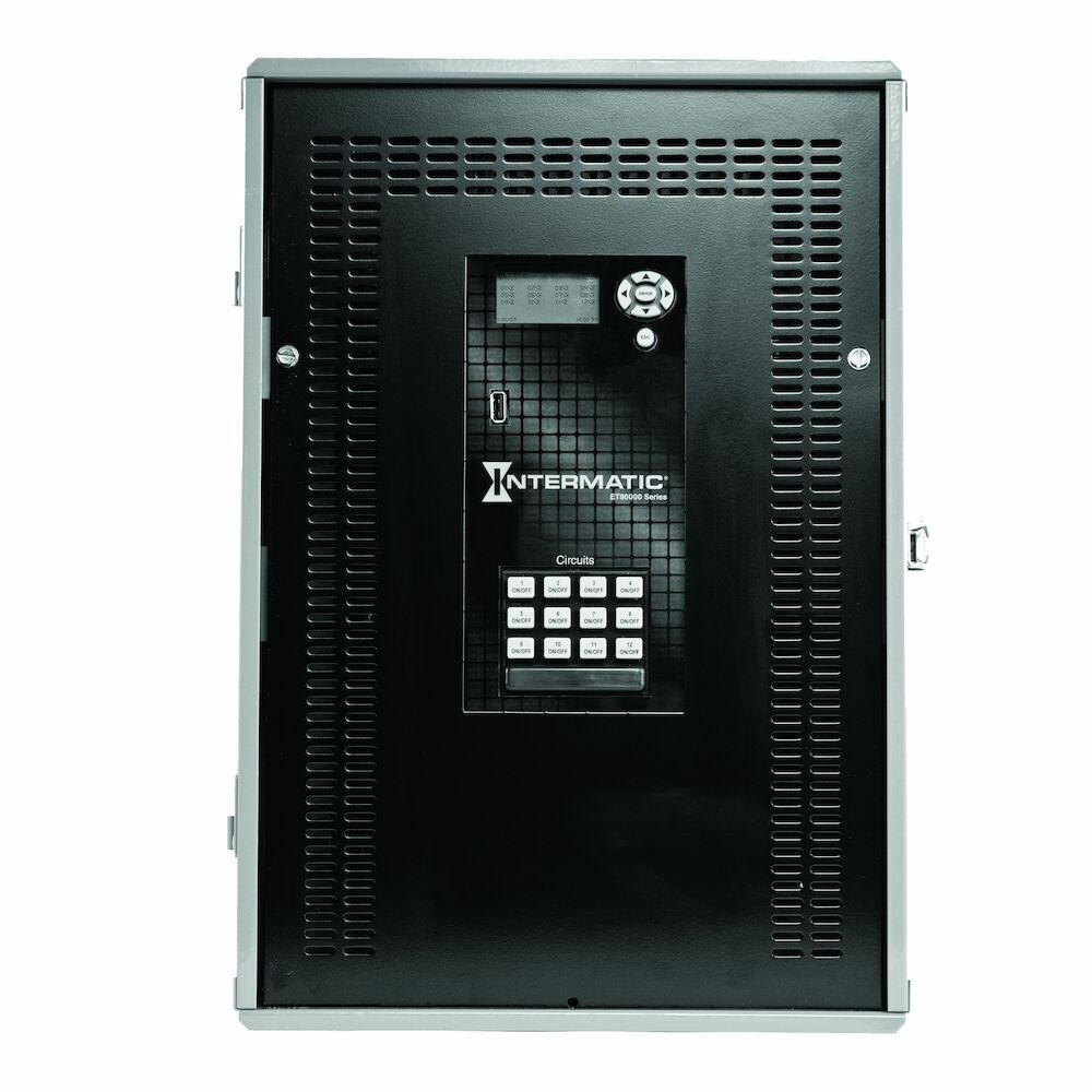 ET91215CR ET90000 Astronomic Electronic Timer Switch, 1 sec to 365 days Setting, 120/277 V AC, 1, 2 hp, 1CO 1 Form C SPDT Contact, 1 Poles