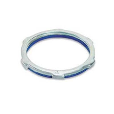 LS-103 Steel City Sealing Locknut, 1 in, For Use With Rigid/IMC Conduit, Steel, Zinc Plated