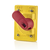 COVER-S Wetguard Watertight Toggle Switch Cover, 3.13 in W x 2.47 in D, Valox Polybutylene Terephthalate