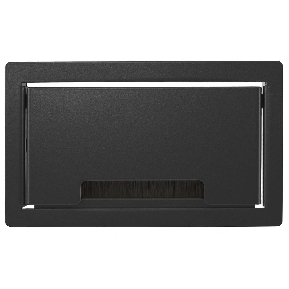 WSBFGROMBK Pre-Wired Standard Grommet Cover, 5.68 in L x 3.39 in W x 0.96 in D, Composite