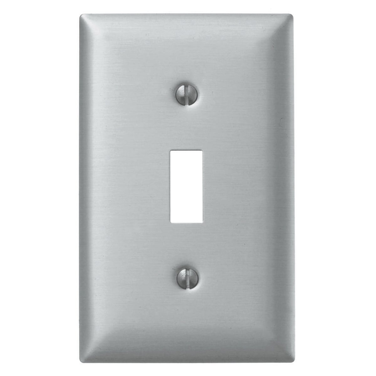 SA1 Standard Wall Plate, 1 Gangs, Aluminum