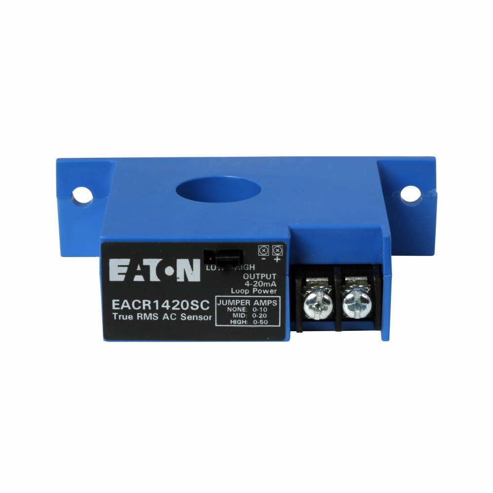 EACR1420SC Top Terminal Current Sensor, 600 ms Response, 24 V DC