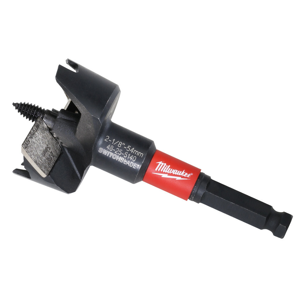 48-25-5140 SwitchBlade Self-Feed Bit, 2-1/8 in Dia, 5 in OAL, 7/16 in Shank