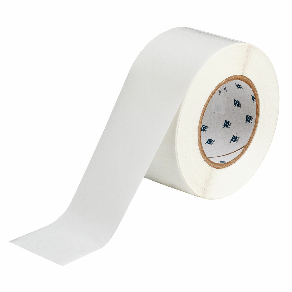 THTOL-170-966B-1 WorkHorse Self-Laminating Raised Panel Label, -94 deg F Minimum Application Temperature, B-966B Polyester, Clear