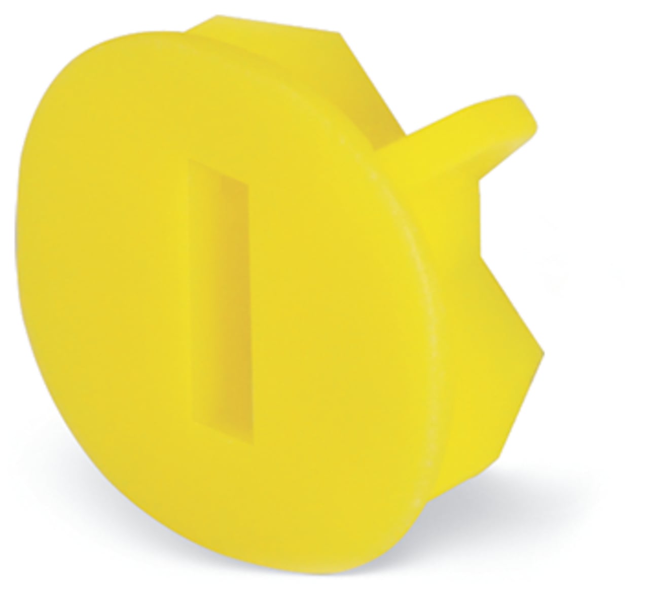 2016-100 Finger Guard, 0.007 MJ Fire Load, Yellow