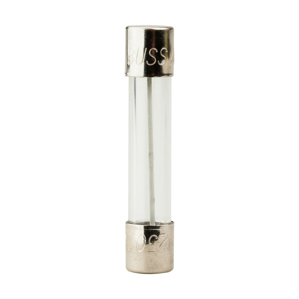 BK/AGC-1-R Electronic Fast Acting Fuse, 1 A, 250 V AC, 35 A Interrupt, Cylindrical Body