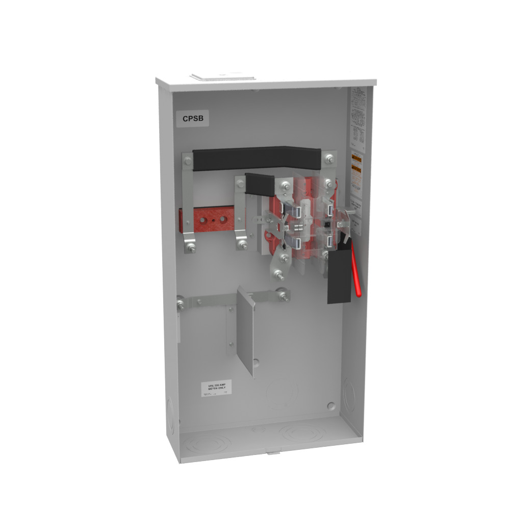 U2448-X-5T9 5 Term, Ringless, Large Closing Plate, Lever Bypass, 5th Term 9 Oclock Position, Side Bussed