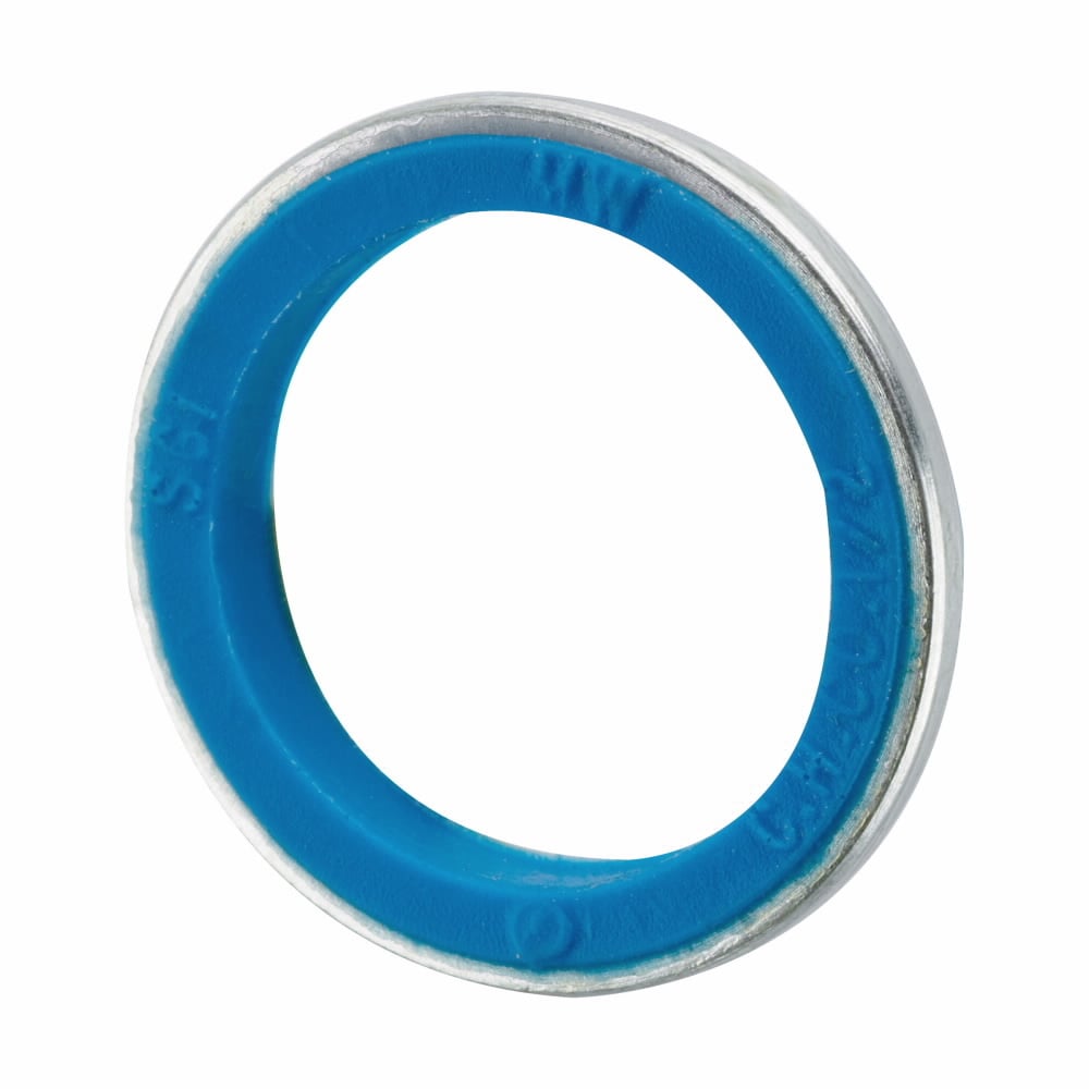 SG5 Self-Retaining Sealing Gasket With Steel Ring, 1-1/2 in, For Use With Rigid/IMC/Liquidtight Conduit, PVC, Natural