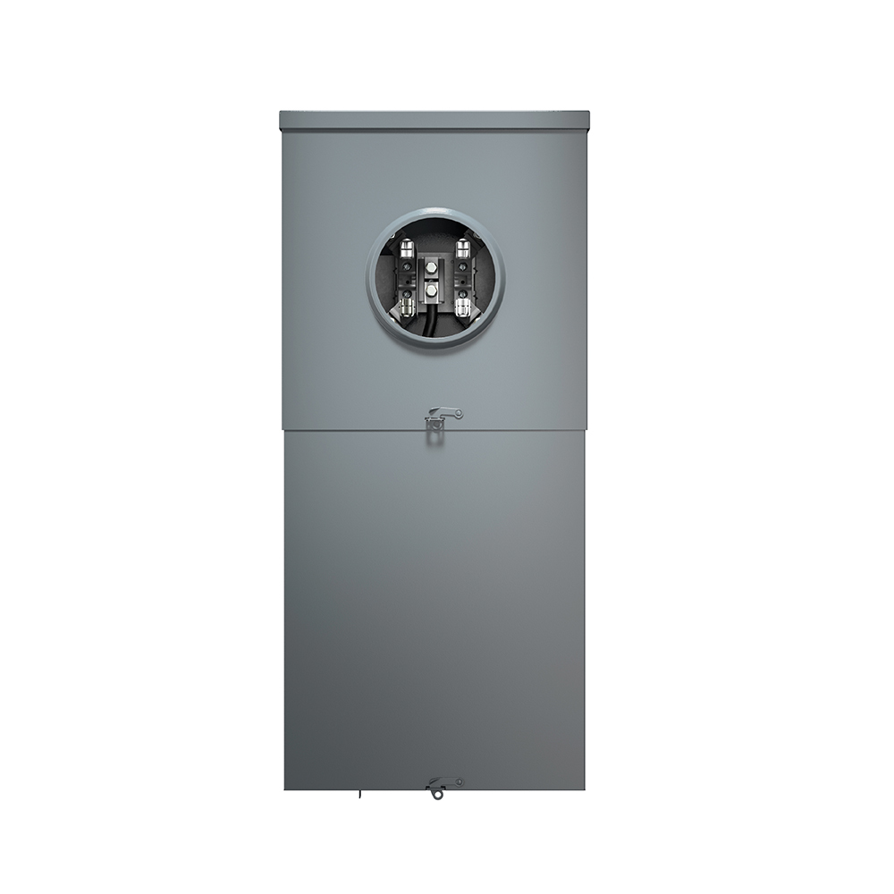 LP820-5MC Meter-Load Center Combo With Lever Bypass, 120/240 VAC, 200 A, 1 Phase, NEMA 3R Enclosure