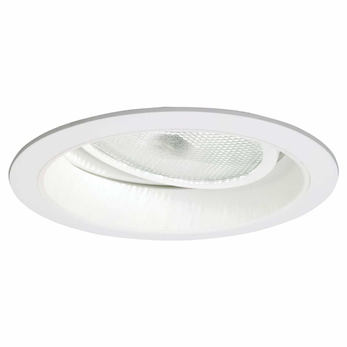 478P Halo 25 deg Tilt Adjustable Gimbal Round Lighting Trim, 7-1/4 in OD, Incandescent Lamp